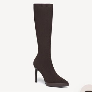 Moodboots Pointed Toe Platform High Boots